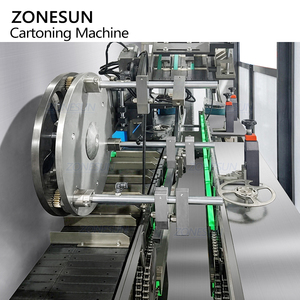 Máquina de Empaquetado Automática de Alta Velocidad ZONESUN ZS-MSZH70N para Cajas de Cartón de Botellas de Cosméticos y Productos para el Cuidado de la Piel - Product Image 6
