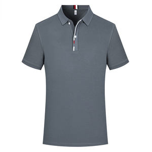 Polo Shirt Short Sleeve Solid Color Polyester For Work And Promotion - Product Image 1