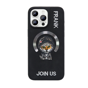 Funda Magnética para Teléfono con Diseño Moderno y Elegante, Compatible con Carga Inalámbrica, para la Serie 17/16/15 Pro Max - Product Image 6