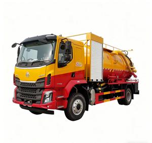 Camión de Succión de Aguas Residuales para Limpieza de Tuberías Municipales Euro 4, 8000 Litros, 8 Toneladas, 6X4 - Product Image 5