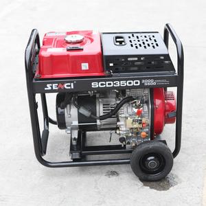 Senciディーゼル発電機5KW 6KW単相230V 380Vポータブル発電機 - Product Image 1