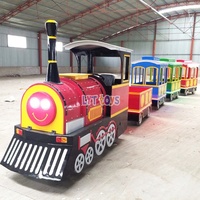 Train touristique sans rails 8/16 places, grand train électrique pour enfants
