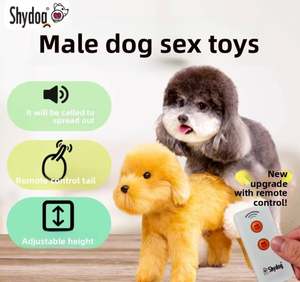 Juguete de apareamiento de perro macho inflable compañero de patrón sólido para perros femeninos en calor juguete de abrazo para mascotas para aliviar el estrés - Product Image 3