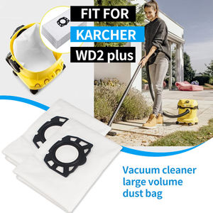 Sacs à poussière de remplacement pour aspirateurs <span class=keywords><strong>Karcher</strong></span> 2.863-314.0 KFI 357 KA 40 WD2 Plus WD3 SE4002 Accessoires de nettoyage - Product Image 4