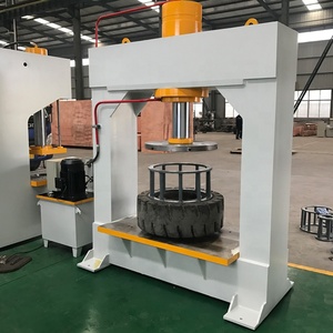 Presse à pneus industrielle de 300 tonnes, presse à pneus pour chariot élévateur, presse hydraulique pour pneus pleins - Product Image 5