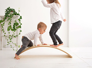 LM KIDS Montessori Kids Balance <span class=keywords><strong>Board</strong></span> multifunzione surf Fitness <span class=keywords><strong>Training</strong></span> Wobble <span class=keywords><strong>Board</strong></span> per bambini Baby Yoga Curvy <span class=keywords><strong>Board</strong></span> - Product Image 2