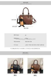 Vente en gros d'usine, sacs à main en cuir PU tendance et personnalisables, nouveaux modèles de luxe 2025, bandoulière, fermeture éclair, imperméable pour - Product Image 5