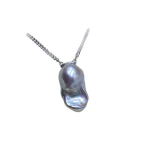 Pendentif en perle naturelle de style baroque extraterrestre Zhuji Zhizhen, boîte, style non-collision, boutique, lumière intense, personnalité unique, niche - Product Image 5