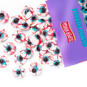 Caramelle gommose personalizzate per bulbi oculari OEM spedizione gratuita Halal Soft Candy Fruit Flover - Product Image 6