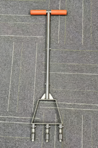 Aireador <span class=keywords><strong>Manual</strong></span> <span class=keywords><strong>de</strong></span> Césped con Púas, Herramienta Resistente para Airear el Suelo del Césped, Jardín y Patio - Product Image 6