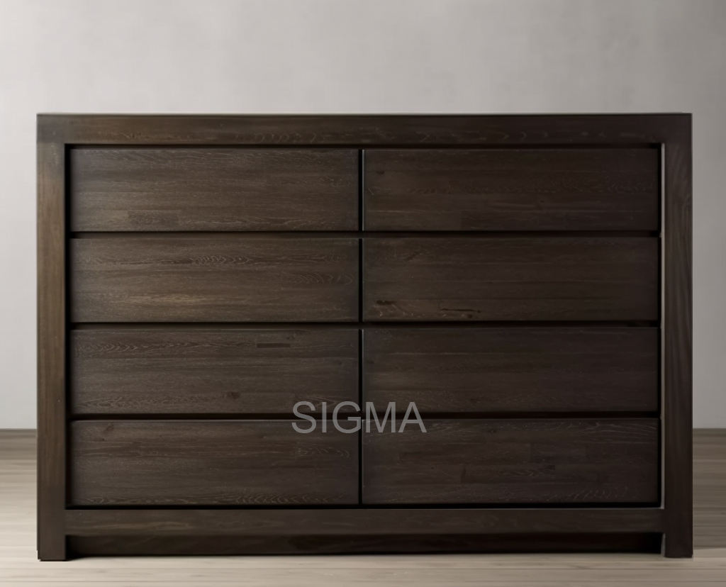 OEM Crushed Bedroom Dresser Wood Dressing Table Wooden Feature Modern Vanity Dresser For Bedroom