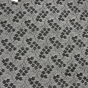 Tissu en dentelle brodée florale noire de haute qualité pour robe de soirée <span class=keywords><strong>femme</strong></span>, lingerie, Aso Ebi, robe de mariée, vêtements de mode - Product Image 2