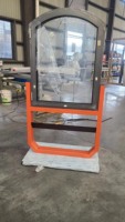 Ventanas de Arco de Aluminio de Alta Calidad para el Hogar, Diseño de Ventana de Aluminio con Forma Especial