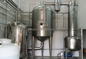 Evaporateur à circulation naturelle et forcée système d'évaporation sous vide en acier inoxydable évaporateurs à <span class=keywords><strong>film</strong></span> essuyé ascendant - Product Image 2