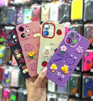 Coques de téléphone portable en TPU souple 3D Anime mignonnes avec protection de l'appareil photo pour Redmi 15C Note 14 15 Pro