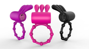 Anillo Vibrador de Silicona para Parejas RE033, Estimulador con Múltiples Patrones - Product Image 2