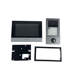 Kit Videocitofonico IP Hikvision DS-KIS604-S(C) per Villa con App Hik-Connect, Sistema Citofonico PoE con Scheda Hikvision Global - Product Image 2