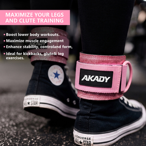 Cinturino per caviglia in neoprene da 7 mm per macchina a cavi, per allenamento gambe inferiori, glutei, fianchi, abduttori, <span class=keywords><strong>esercizi</strong></span> a casa - Product Image 2