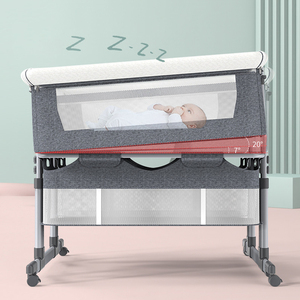 <span class=keywords><strong>Cuna</strong></span> Doble Plegable Portátil de Alta Calidad para Bebés Recién Nacidos, <span class=keywords><strong>Cuna</strong></span> para Gemelos, Juego de Ropa de Cama para Bebés Recién Nacidos - Product Image 5