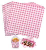 Papier d'emballage pour hamburger et sandwich personnalisé, résistant à la graisse, papier ciré pour aliments et gâteaux, pour restaurant, emballage de hamburgers et d'aliments