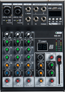 Beginner-Friendly Mini Audio Mixer From Trusted Producer, Plug And Play Small <b>Mixing</b> Board For Podcast Home Karaoke Daily Usage - Product Image 6