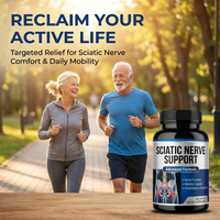 Capsules de soutien personnalisées OEM pour la santé du nerf sciatique, avec Vitamine B12 Methylcobalamine, pour le sport