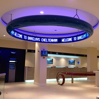 Appareil d'enceinte audio de haute qualité avec écran LED intégré, équipement sonore commercial avec affichage LED
