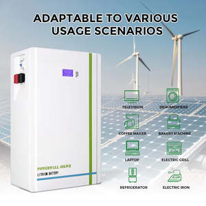 Sistema de Energía Solar Inteligente de 48V 200Ah con Batería de Iones de Litio de Montaje en Pared, Salida de Corriente Alterna de 10kwh, NEHC0001, Sistema de Almacenamiento de Energía Solar - Product Image 3