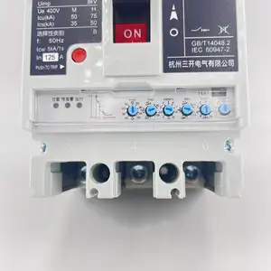 電子プラスチックケース遮断器高感度HSKM1E-125Mシリーズ125A低電圧