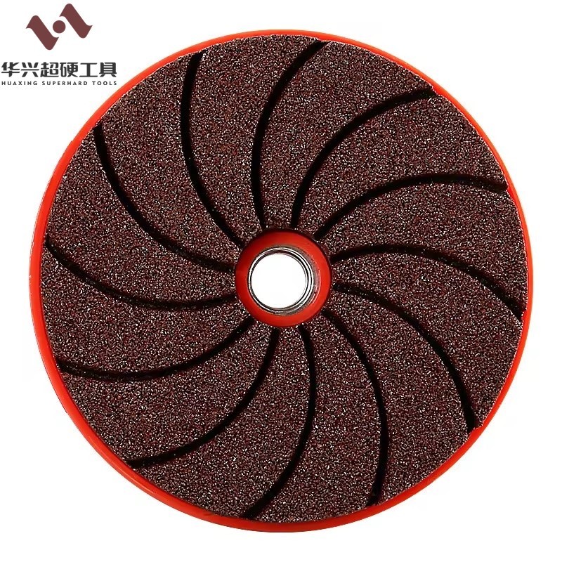 Integrated Polishing Disc for Tile Edging