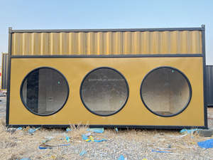 Restaurant/Bar/Café mobile préfabriqué en conteneur maritime de 40 pieds, cuisine complète, eau chaude/froide, compatible 110V/220V - Product Image 4