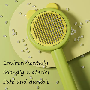 Spazzola Speciale per Pelo Fluttuante di Cani e Gatti, Pettine per Pulizia Profonda, Pulsante di Rilascio Rapido, Strumenti e Accessori per la Toelettatura degli Animali - Product Image 5