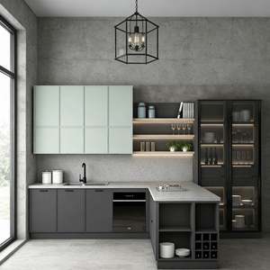 BALOM Customized Modern Smart Kitchen Cabinet System with LED Lighting & Soft Close Hinges and Functional Pantry Storage - Product Image 4