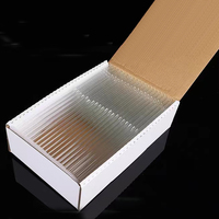 Pipette Pasteur en verre de 150 mm, compte-gouttes Pasteur de 230 mm, peut être équipée d'une tête en plastique, tube d'échantillonnage, pipette de laboratoire