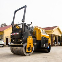 Compacteur de rouleau de route vibrant de 3000kg et 3 tonnes Compacteur de sol automatique