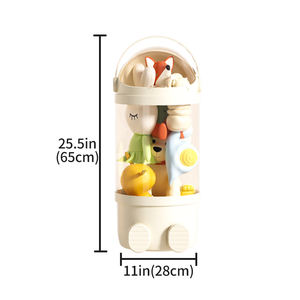 Коробка для хранения игрушек из прозрачного пластика - Product Image 2