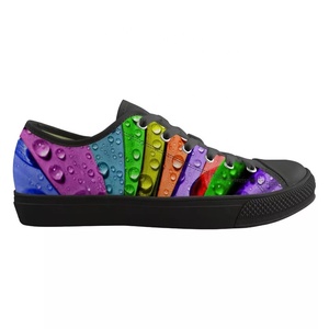 Diario multicolor zapatillas de deporte de marca de zapatos de lona casuales zapatos con logo - Product Image 6