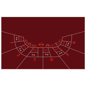 Tapete de Juego de Póker para Casino, Personalizado, Resistente al Agua y al Fuego, de Terciopelo, 1400*2400 mm, Diseño de Lucha de Toros - Product Image 2