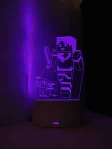 Lámpara de Ilusión 3D Personalizable, el Mejor Regalo de Navidad, Lámpara Óptica 3D Creativa, Lámpara de Ilusión 3D Personalizada - Product Image 6