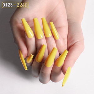 Bigl — autocollants <span class=keywords><strong>à</strong></span> <span class=keywords><strong>ongles</strong></span> artificiels en plastique, 12 coquillages, Clip Stiletto blanc, nouveau fabricant - Product Image 3