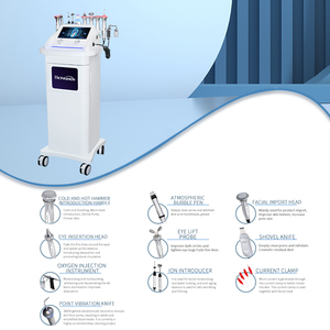Dispositivo Multifuncional 11 en 1 para el Cuidado <span class=keywords><strong>Facial</strong></span> con Oxígeno Portátil, Limpieza con Chorro de Agua, Exfoliación, Reducción de Poros, Blanqueamiento, Eliminación de Acné - Product Image 2