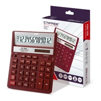 Calculatrices de devises professionnelles à 14 chiffres mignon en plastique bureau fournitures scolaires bureau promotionnel bureau Machine à calculer