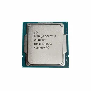 인텔 코어 I7-11700T 데스크탑 CPU 8 코어 I7 11700T 14 나노미터 1.4 Ghz 오픈-박스 LGA1200 CN;GUA 클라이언트 16MB