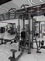 Máquina de Gimnasio Multifuncional Comercial de 8 Estaciones, de Alta Resistencia, con Tubo de Acero de 3 mm, Cable Crossover, para Club de Fitness u Hotel, con Certificación CE ISO, de Fábrica OEM