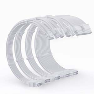PSU SLEEVE <strong>CABLE</strong> PVC Sleeve PSU Extension <strong>Cable</strong> 300mm <strong>for</strong> ATX 24pin 8pin 12pin 8pin <strong>Computers</strong> - Product Image 1