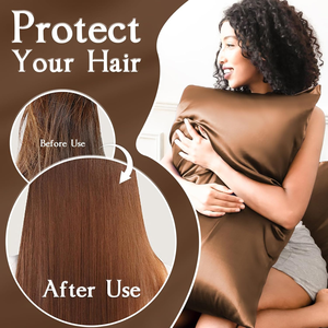 Heenlong Silky Feel Tamaño del cuerpo largo 20*54 pulgadas Estilo sobre B2B Venta de liquidación Fundas De Almohada personalizadas de satén - Product Image 4