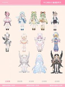 Lot de 12 boîtes en gros KAFULI Série Tianxi 1, Série Lumière et Ombre, Figurines BJD Blind Box, Boîte Mystère pour Jouets et Cadeaux - Product Image 2
