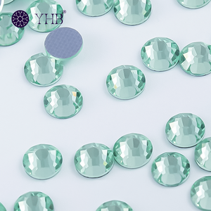 ขายพลอยเทียมกระเป๋า SS10 SS12 SS16แก้วคริสตัลหลายขนาดแบบหลังแบนคริสตัลพลอยเทียมฮอตฟิด - Product Image 3