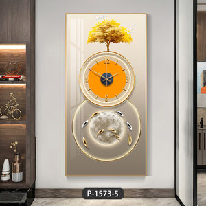 Nordique <span class=keywords><strong>De</strong></span> Luxe Moderne Abstrait <span class=keywords><strong>Pop</strong></span> Image Horloge Murale Diamant Peinture Décorative Décor À La Maison avec Toile et Papier Support <span class=keywords><strong>Base</strong></span> - Product Image 1