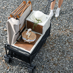 <span class=keywords><strong>Chariot</strong></span> pliable à tige ré<span class=keywords><strong>tractable</strong></span> en gros pour fabricants avec roues à roulement silencieux pour la plage et le <span class=keywords><strong>jardin</strong></span> - Product Image 3